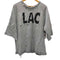 ボヘミアンズ BOHEMIANS LAC プリント ダメージ クラッシュ タタキ カットオフ カスタム S/S ラグラン Tシャツ 襤褸 ボロ メンズ JPN:3