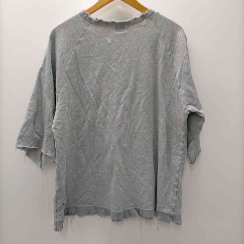 ボヘミアンズ BOHEMIANS LAC プリント ダメージ クラッシュ タタキ カットオフ カスタム S/S ラグラン Tシャツ 襤褸 ボロ メンズ JPN:3
