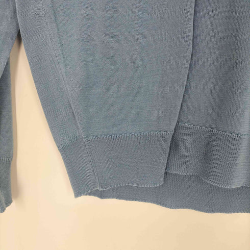 バランタイン BALLANTYNE MADE IN ENGLAND 100%PURE SILK L/Sニット メンズ 38in 98cm