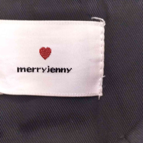 メリージェニー merry jenny イレギュラーチェックキルトコート レディース FREE