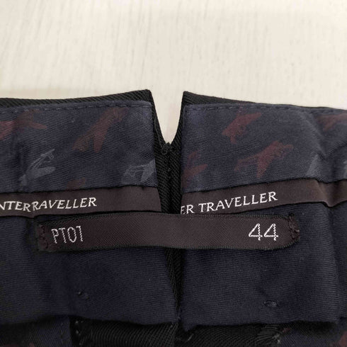 ピーティーゼロウーノ PT01 STRETCH WINTER TRAVELER テーパードスラックス メンズ 44