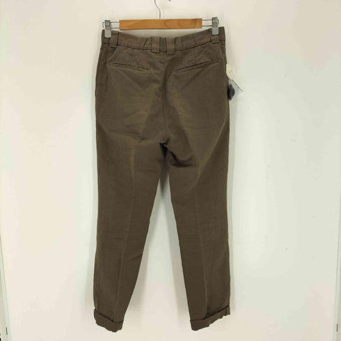 ブルネロクチネリ BRUNELLO CUCINELL MADE IN ITALY LEISURE FIT リネン混 ピンタックスラックス メンズ
