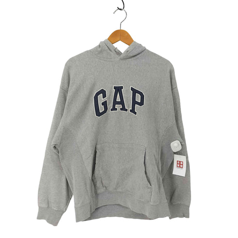 ギャップ Gap 韓国製 OLD ロゴ刺繍プルオーバーパーカー メンズ s/p