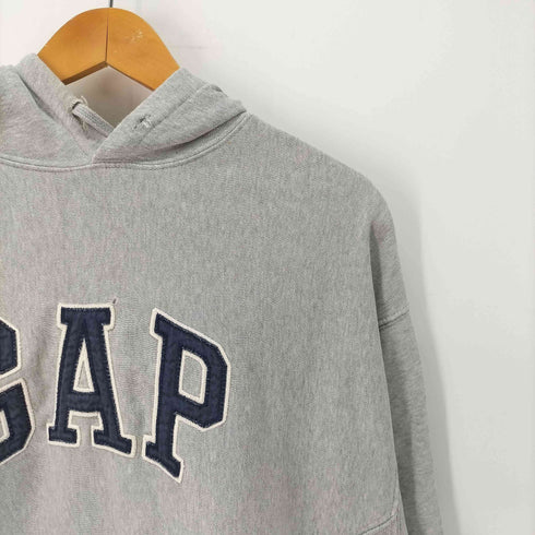 ギャップ Gap 韓国製 OLD ロゴ刺繍プルオーバーパーカー メンズ s/p