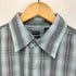 ジョージ GEORGE Sueded S/Sチェックシャツ メンズ JPN:M