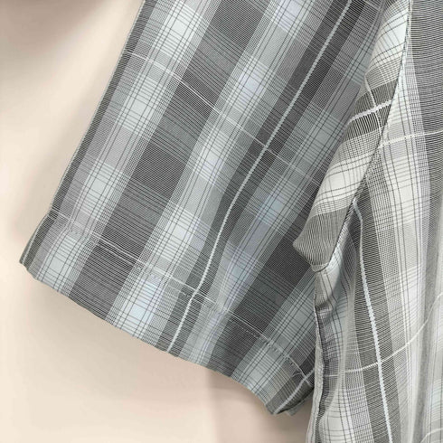 ジョージ GEORGE Sueded S/Sチェックシャツ メンズ JPN:M