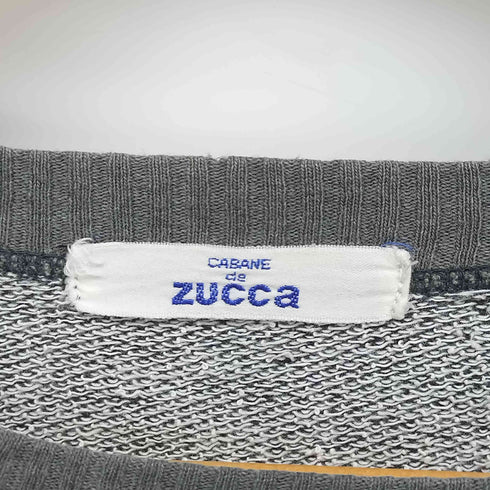カバンドズッカ CABANE de ZUCCa 00S グラフィックプリントスウェット メンズ