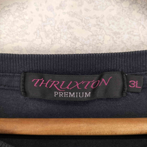 THRUXTON Y2K 平成 スカルプリントカットソー メンズ 3L