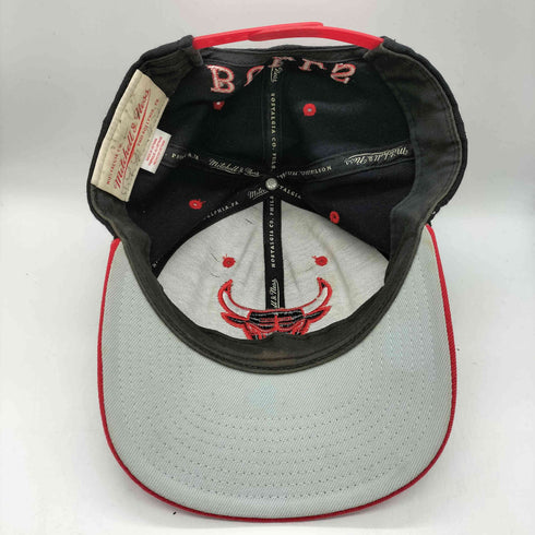 ミッチェルアンドネス mitchell&ness NBA バスケットボール チーム ロゴ バイカラー 6パネル キャップ メンズ