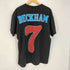 サッカー選手 ナンバリング 7 クルーネックTシャツ メンズ import:XL
