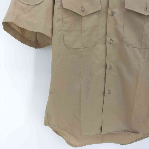 DEFENSE LOGISTICS AGENCY 米軍 オフィサーシャツ メンズ 15 1/2