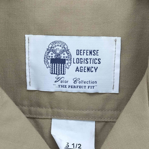 DEFENSE LOGISTICS AGENCY 米軍 オフィサーシャツ メンズ 15 1/2