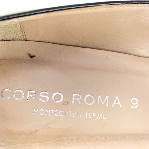 コルソローマノーヴェ CORSO ROMA 9 エナメルレザー ヒール パンプス レディース JPN:37