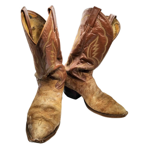 トニーラマ TONY LAMA STYLE 6261 刺繍 レザー ウエスタン ブーツ メンズ 9D