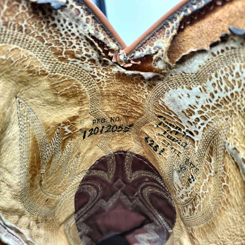 トニーラマ TONY LAMA STYLE 6261 刺繍 レザー ウエスタン ブーツ メンズ 9D