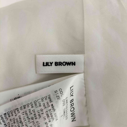 リリーブラウン Lily Brown コルセットレイヤードワンピース レディース 1