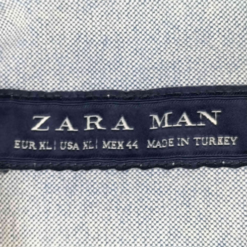 ザラ ZARA デニム生地 MA1 メンズ import:XL