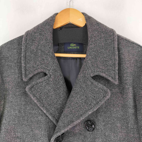 ラコステ LACOSTE ウールPコート メンズ