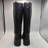 スライ SLY 23AW BULB TOE KNEE BOOTS バルブトゥ ニーブーツ レディース JPN:23.5