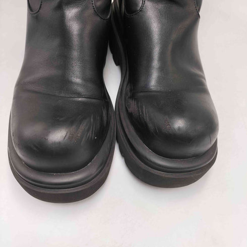 スライ SLY 23AW BULB TOE KNEE BOOTS バルブトゥ ニーブーツ レディース JPN:23.5