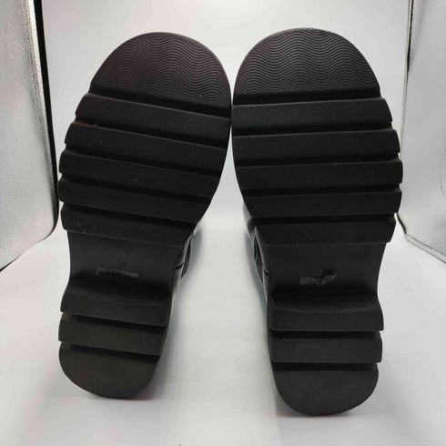 スライ SLY 23AW BULB TOE KNEE BOOTS バルブトゥ ニーブーツ レディース JPN:23.5