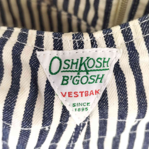 オシュコシュ OSHKOSH × Yuge ストライプ オールインワン レディース 36