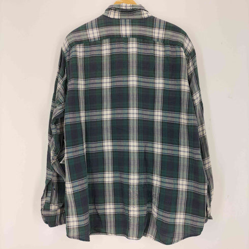 エルエルビーン L.L.Bean 90S USA製 ボタンダウンチェックシャツ メンズ import:XL