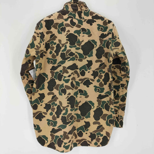 エルエルビーン L.L.Bean 70-80s シャモア ダックカモ ダブルポケットシャツ メンズ 15 1/2