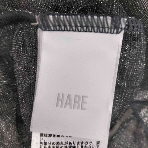ハレ HARE ラメローズシアーT レディース FREE