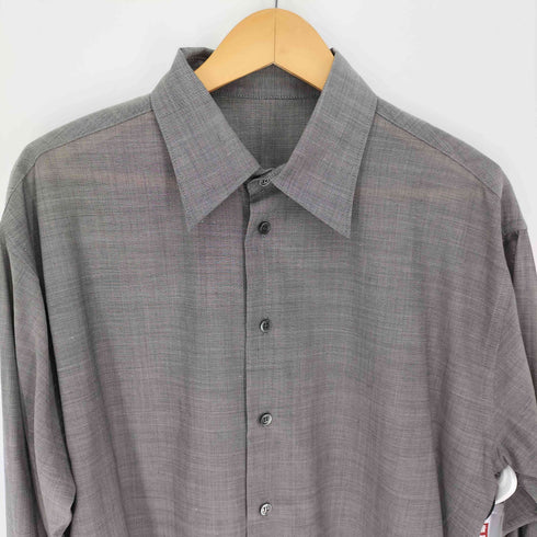 LAPIIS 24AW FINE WOOL CHAMBRAY SHIRT ファインウールシャンブレーシャツ メンズ JPN:1