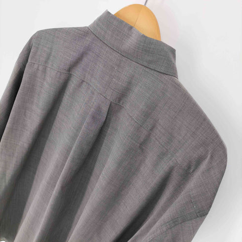 LAPIIS 24AW FINE WOOL CHAMBRAY SHIRT ファインウールシャンブレーシャツ メンズ JPN:1