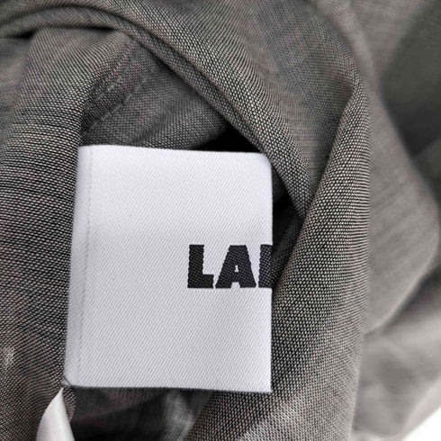 LAPIIS 24AW FINE WOOL CHAMBRAY SHIRT ファインウールシャンブレーシャツ メンズ JPN:1