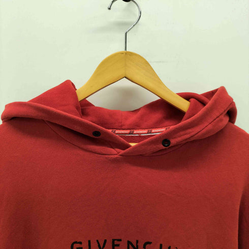 ジバンシィ GIVENCHY 19SS ロゴプリント プルオーバーパーカー メンズ import:XL