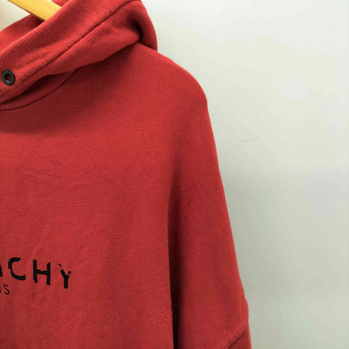 ジバンシィ GIVENCHY 19SS ロゴプリント プルオーバーパーカー メンズ import:XL