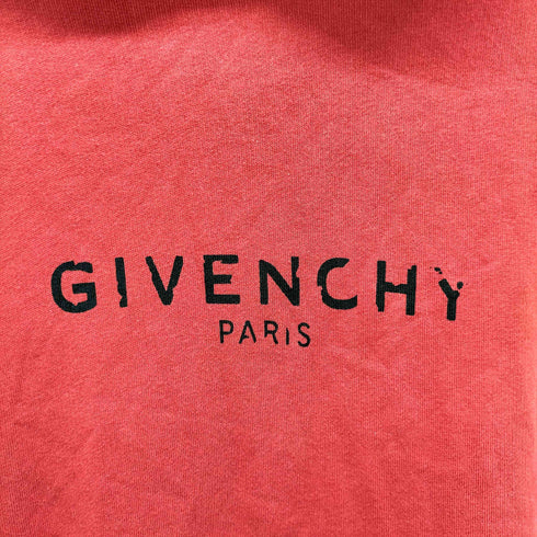 ジバンシィ GIVENCHY 19SS ロゴプリント プルオーバーパーカー メンズ import:XL