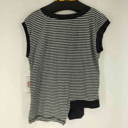 Vaison ボーダー アシンメトリーデザイン S/S トップス レディース JPN:L