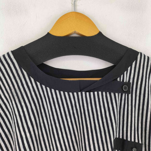Vaison ボーダー アシンメトリーデザイン S/S トップス レディース JPN:L
