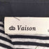 Vaison ボーダー アシンメトリーデザイン S/S トップス レディース JPN:L