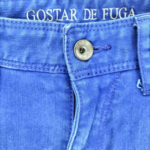 ゴスタールジフーガ GOSTAR DE FUGA 後染め スキニーデニムパンツ メンズ JPN:42