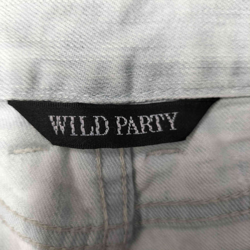 WILD PARTY ヒゲ加工 スキニー Y2K メンズ 1