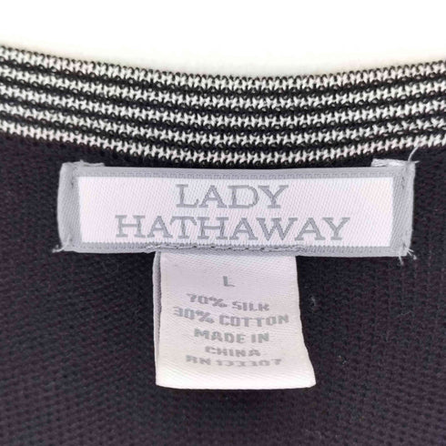 LADY HATHAWAY シルクカーディガン レディース import:L