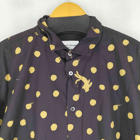 ツモリチサト TSUMORI CHISATO 総柄 ドット 猫柄シャツ レディース JPN:M
