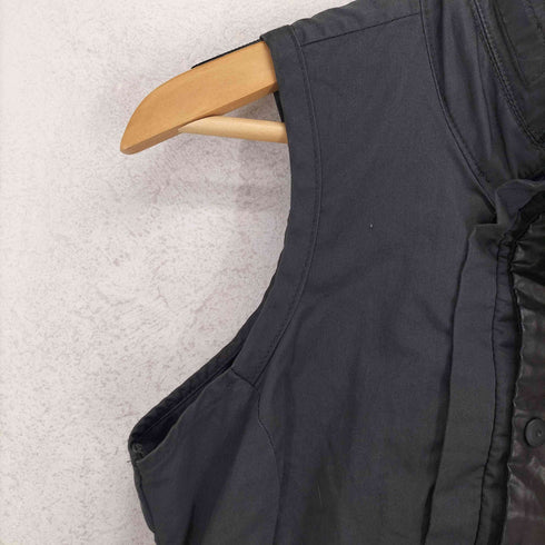 ジースターロー G-STAR RAW RALLYDRESS WMN S/LESS エコレザー切替ベスト レディース import:S