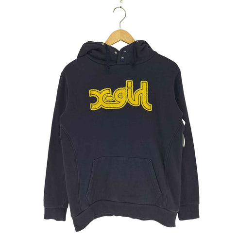 エックスガール X-girl PILE LOGO SWEAT BIG HOODIE レディース JPN:1