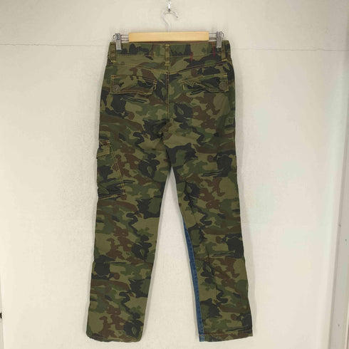 ビームスボーイ BEAMS BOY 切替 デニム リップストップカーゴパンツ レディース 61-89