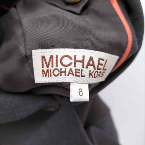 マイケルマイケルコース Michael Michael Kors 2B シングル テーラードジャケット & プリーツスカート 2枚 セットアップ レディース ジャケット:6 / スカート: 6&4