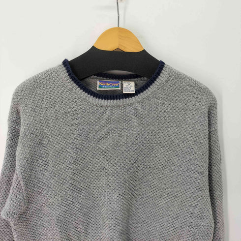 NORTH CREST 90S ラミー/コットン 混紡 ニット セーター メンズ import:M