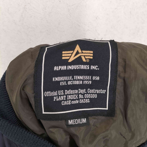 アルファインダストリーズ ALPHA INDUSTRIES PrimaLoft MA-1ジャケット メンズ import:M