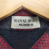 ハナエモリ HANAE MORI MONSIEUR チェック柄ハーフボタンニットシャツ メンズ M