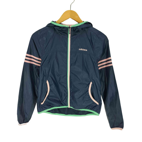 アディダス adidas adidas NEO フーデット ジップアップ ナイロン パーカー レディース JPN:M